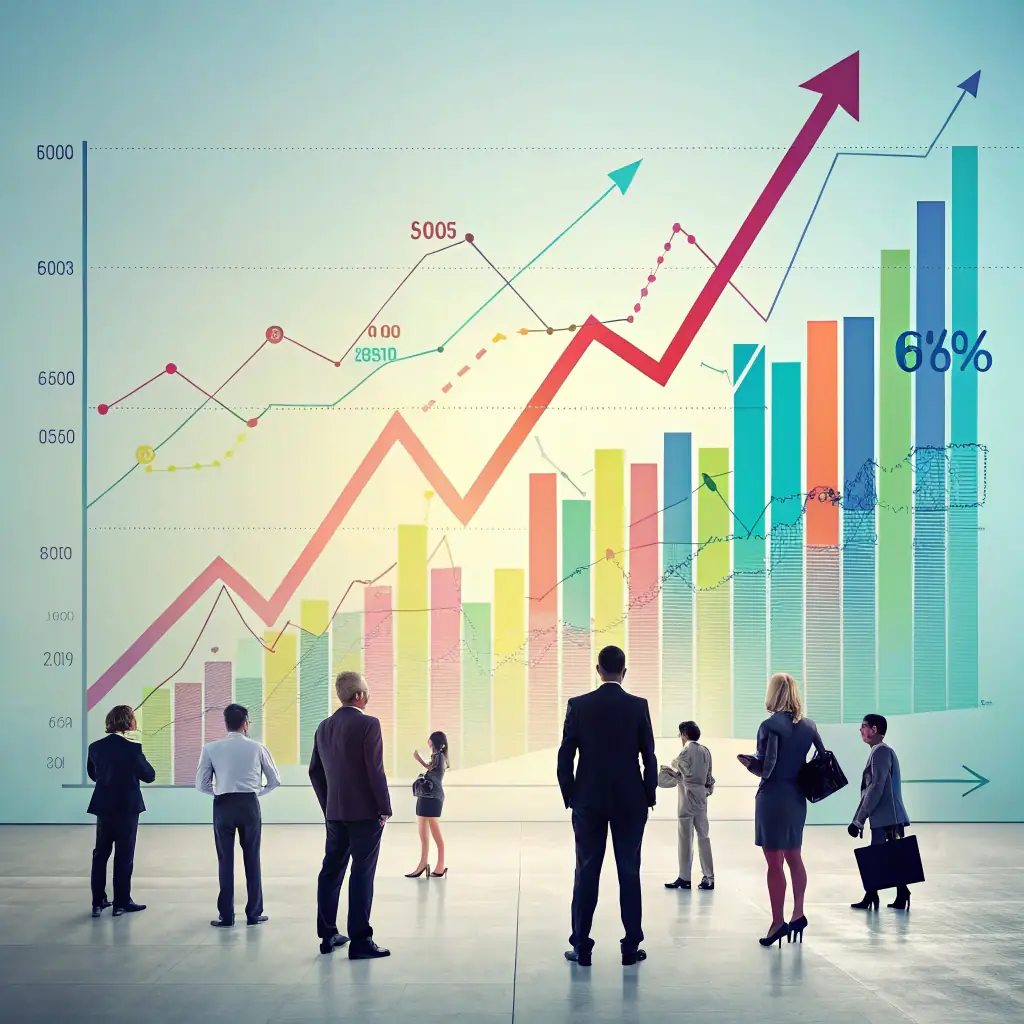 A graph showing the increase in Soltrice's customer base and the reduction in fraud rates for its clients.
