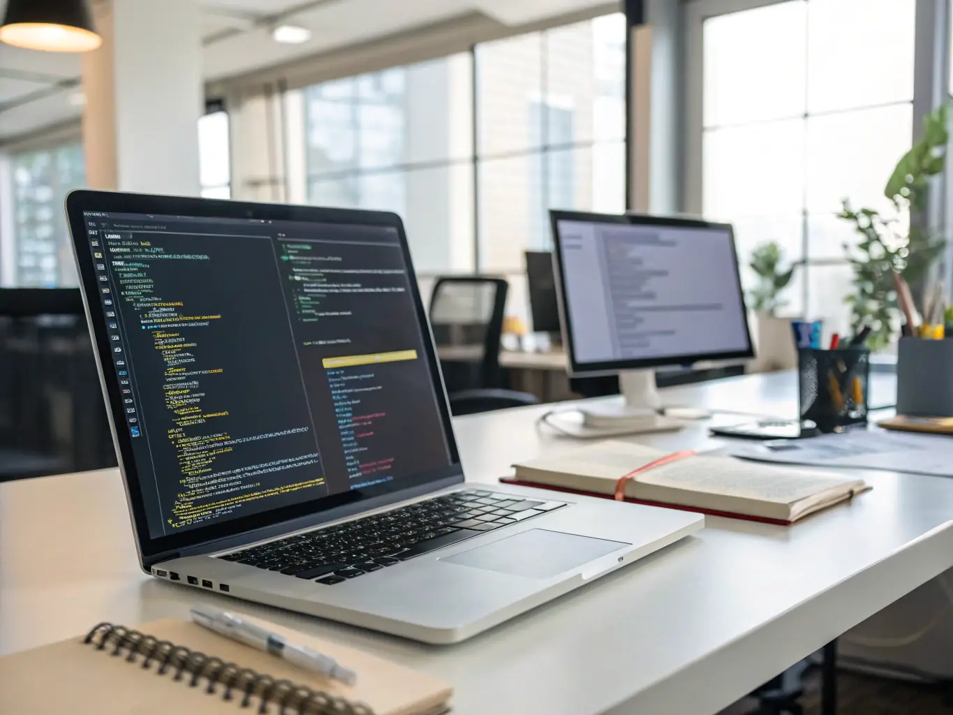 An illustration of an API endpoint, showcasing how Soltrice integrates with other systems. The image should highlight the ease of integration and the flexibility of the API.